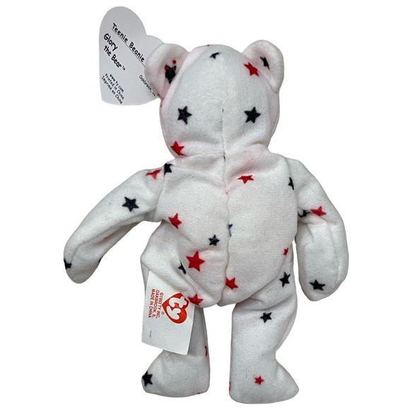 Ty Teenie Beanie Babies Named Glory the Teddy Bear! - Picture 2 of 5
